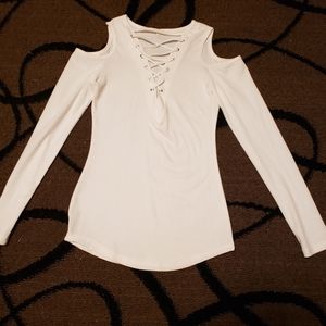 Cold shoulder top